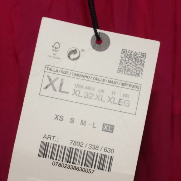 NWT Zara Voluminous Chiffon Sleeveless Maxi Dress Size XL - Picture 3 of 5